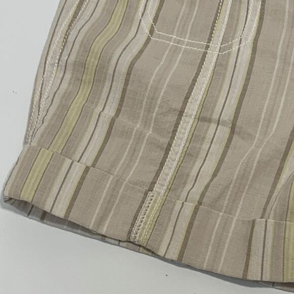 Old Navy Striped Cotton Cuffed Short - Picture 6 of 8